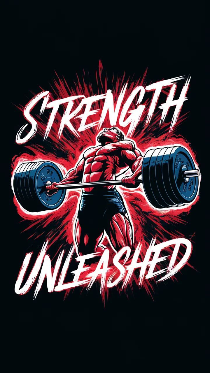 Strength Unleashed Wall poster Frame - Premium